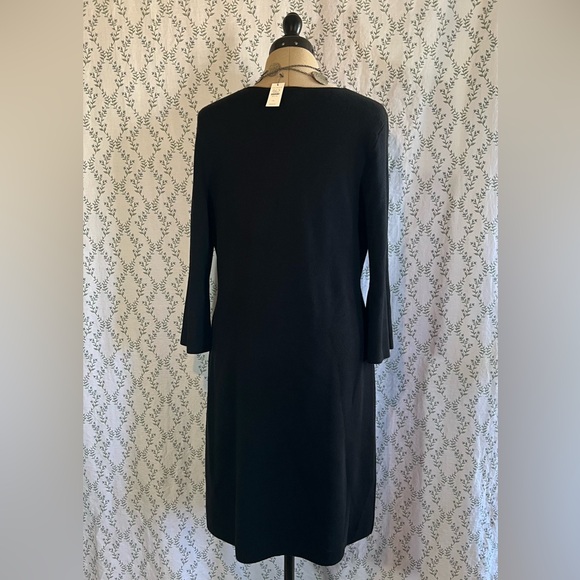 Talbots Black Pure Merino Wool Dress - Picture 7 of 7